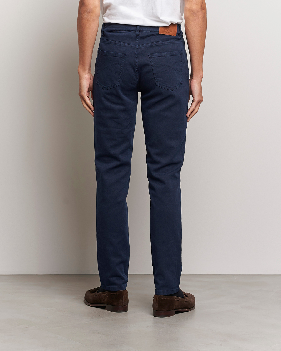 Hombres | Pantalones | Brunello Cucinelli | Slim Fit Bull Denim Pants Navy