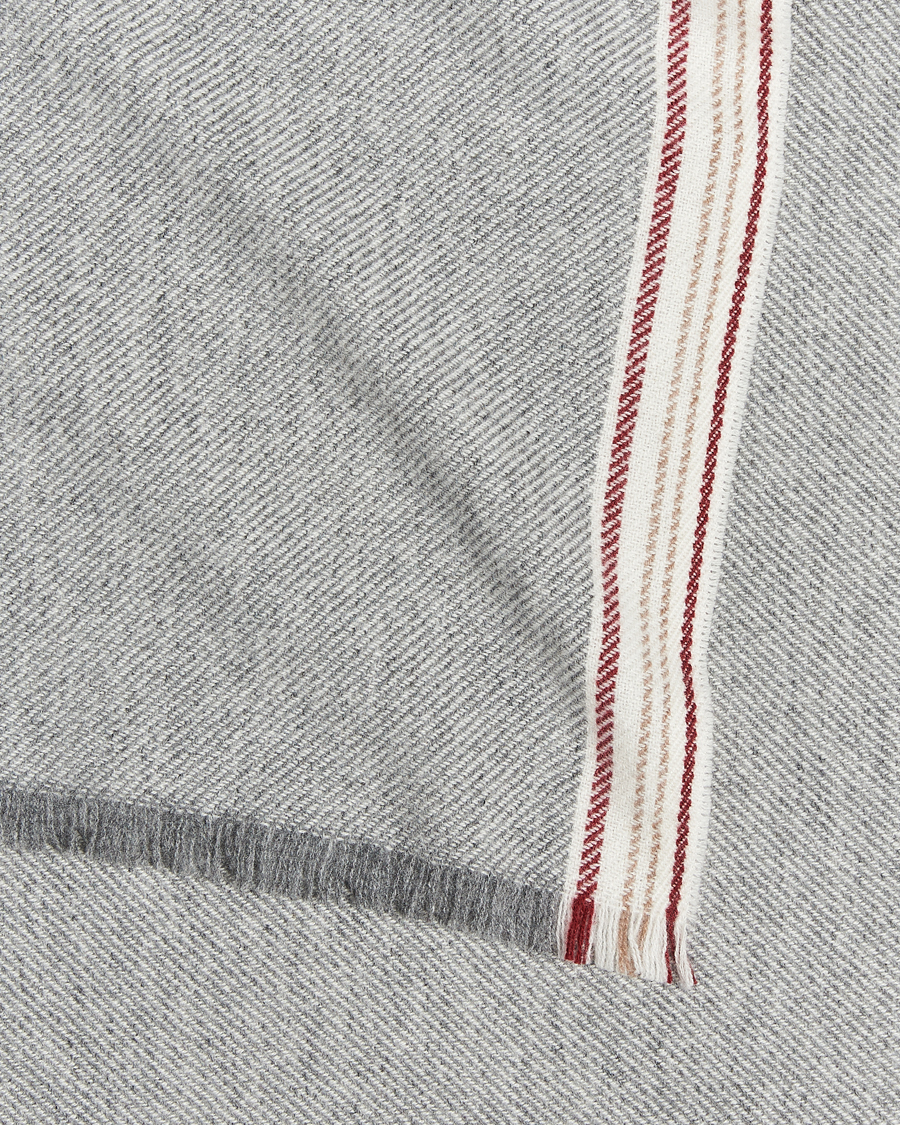 Hombres | Brunello Cucinelli Cashmere Scarf Grey | Brunello Cucinelli | Cashmere Scarf Grey