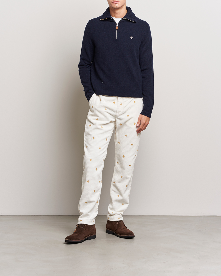 Hombres | Pantalones | Morris | Jeffrey Cord Club Chino Off White