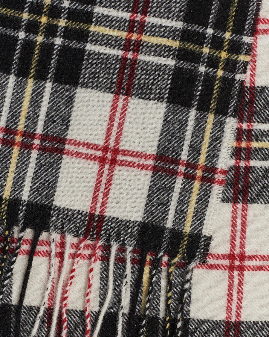 Hombres | Morris Arthur Check Scarf Off White | Morris | Arthur Check Scarf Off White