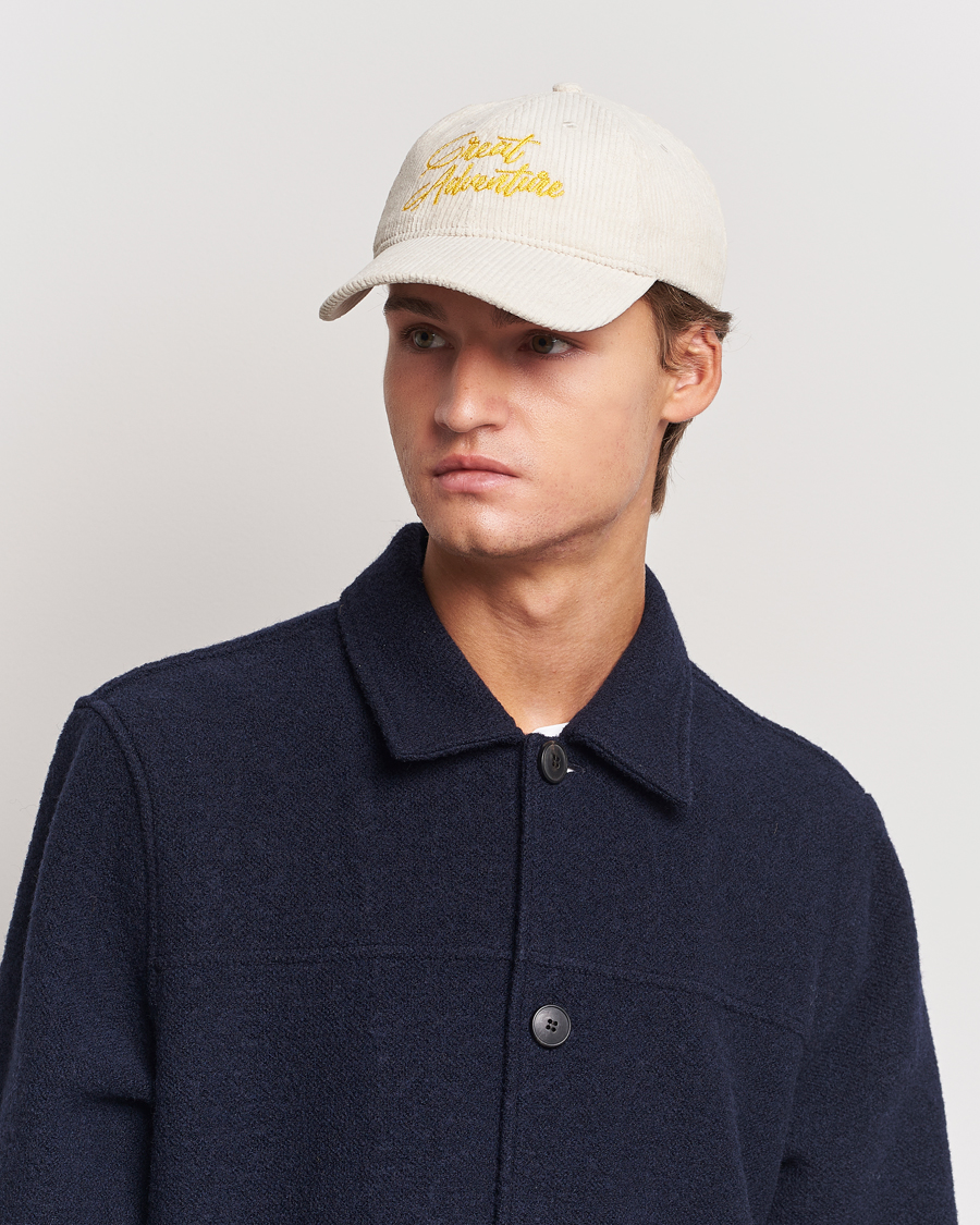 Hombres | Morris Martion Cord Cap Off White | Morris | Martion Cord Cap Off White