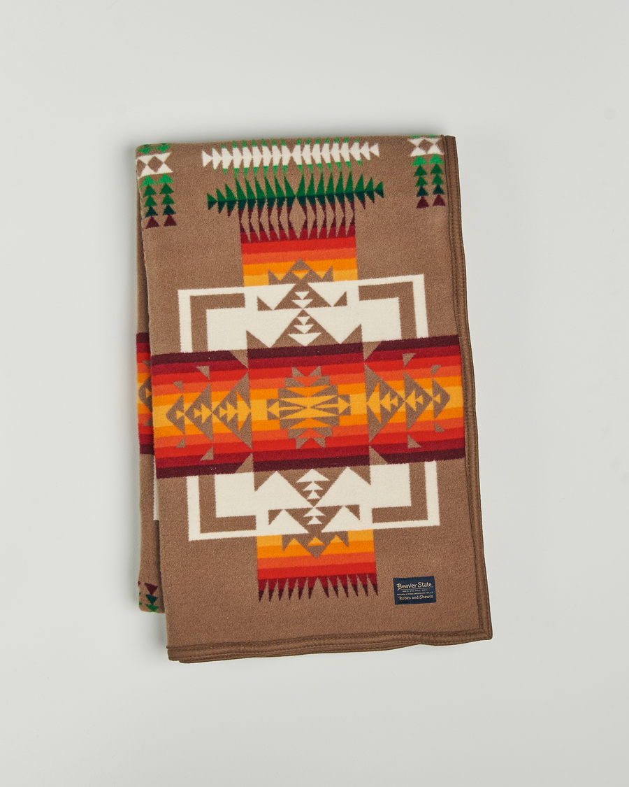 Hombres | Pendleton Chief Joseph Jacquard Blanket Khaki | Pendleton | Chief Joseph Jacquard Blanket Khaki