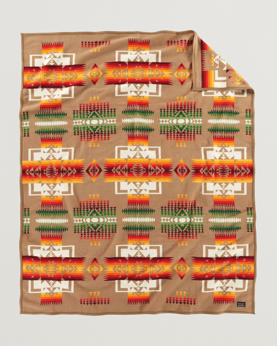 Hombres | Pendleton Chief Joseph Jacquard Blanket Khaki | Pendleton | Chief Joseph Jacquard Blanket Khaki
