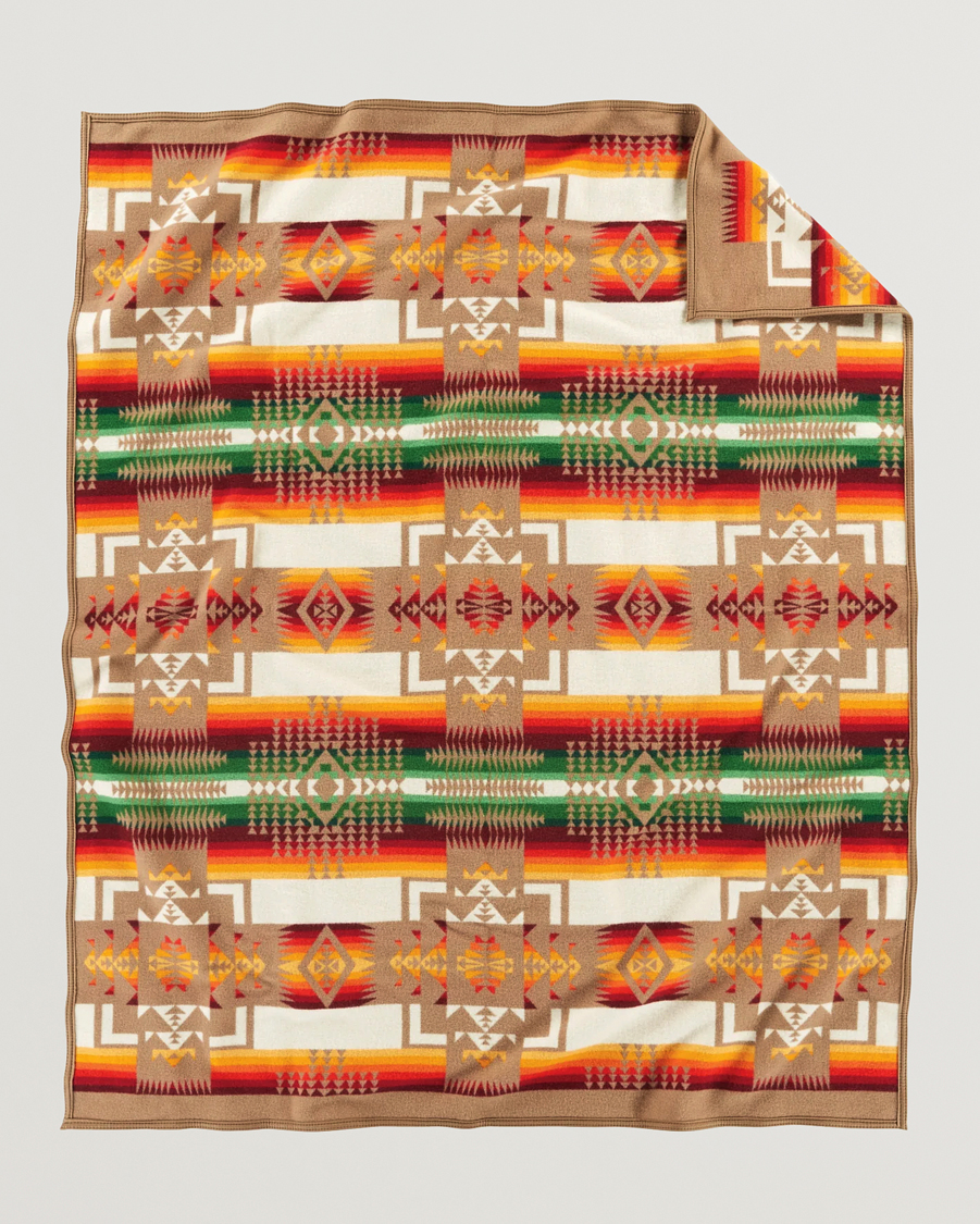 Hombres | Pendleton Chief Joseph Jacquard Blanket Khaki | Pendleton | Chief Joseph Jacquard Blanket Khaki