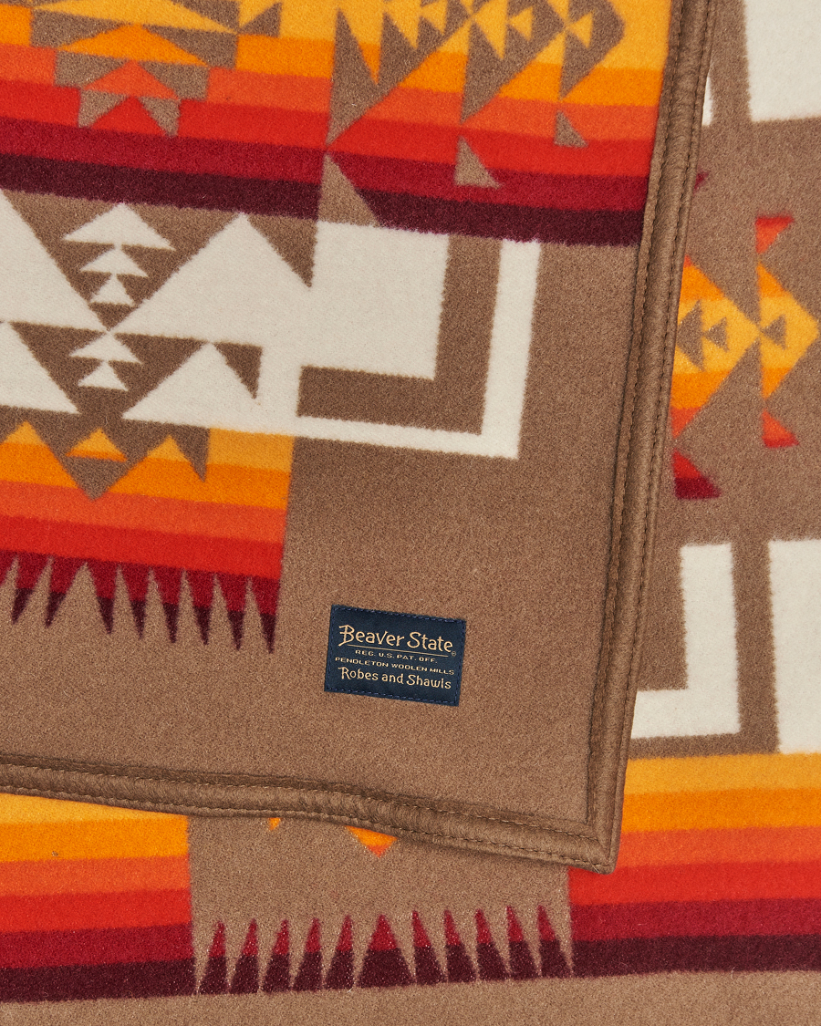 Hombres | Pendleton Chief Joseph Jacquard Blanket Khaki | Pendleton | Chief Joseph Jacquard Blanket Khaki
