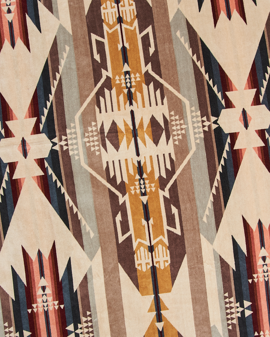 Hombres | Pendleton Oversized Jacquard Spa Towel White Sands | Pendleton | Oversized Jacquard Spa Towel White Sands