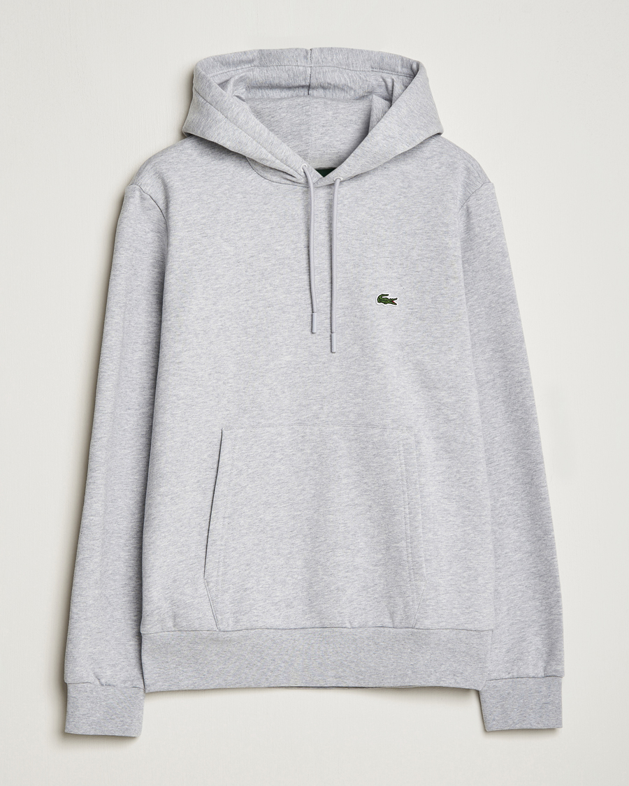 Hombres | Jerséis y prendas de punto | Lacoste | Hoodie Silver Chine