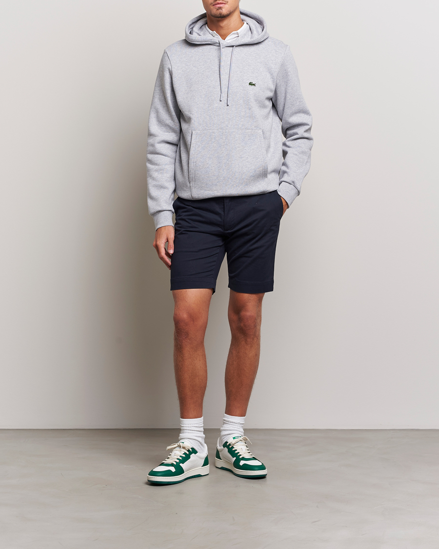 Hombres | Jerséis y prendas de punto | Lacoste | Hoodie Silver Chine