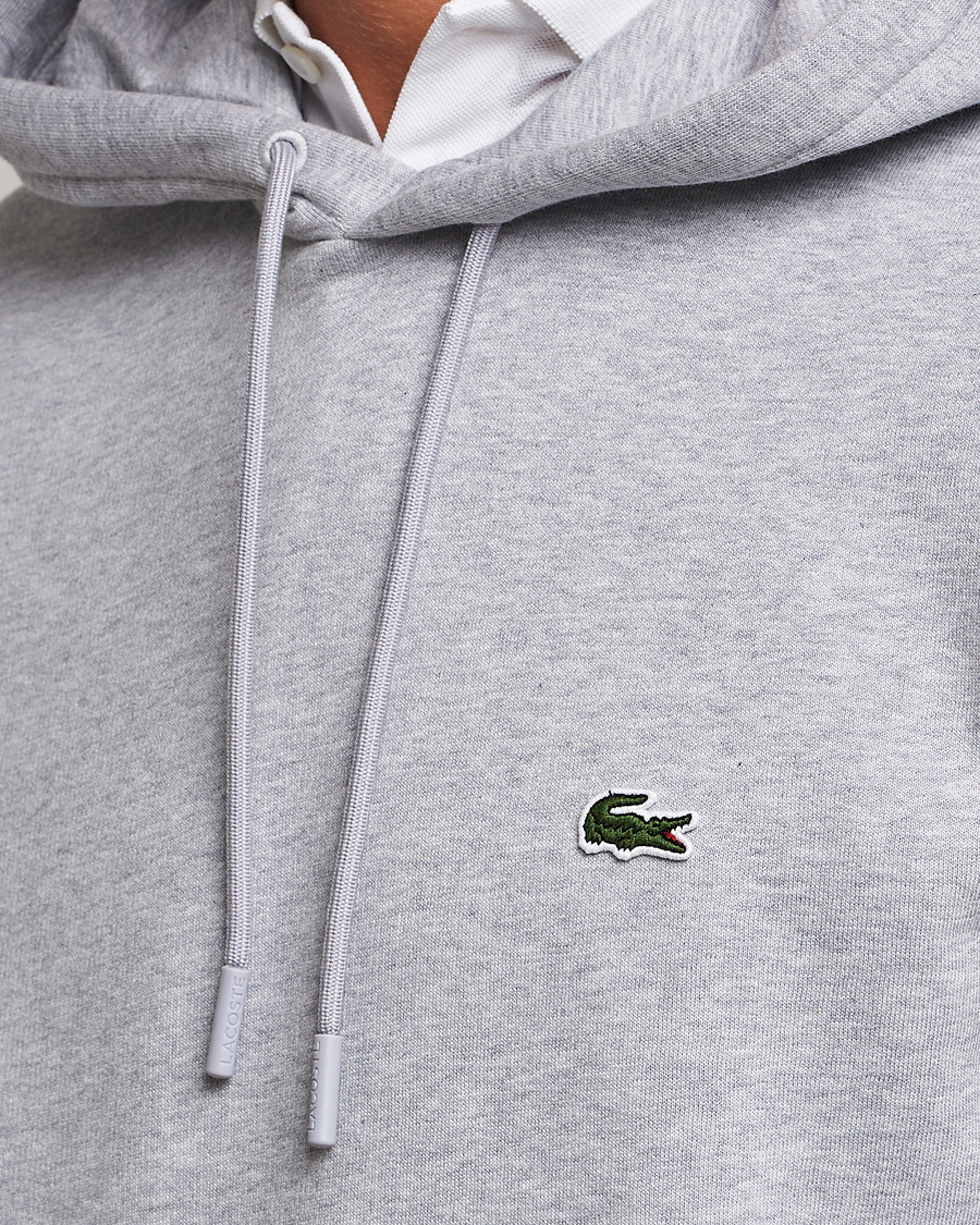 Hombres | Jerséis y prendas de punto | Lacoste | Hoodie Silver Chine