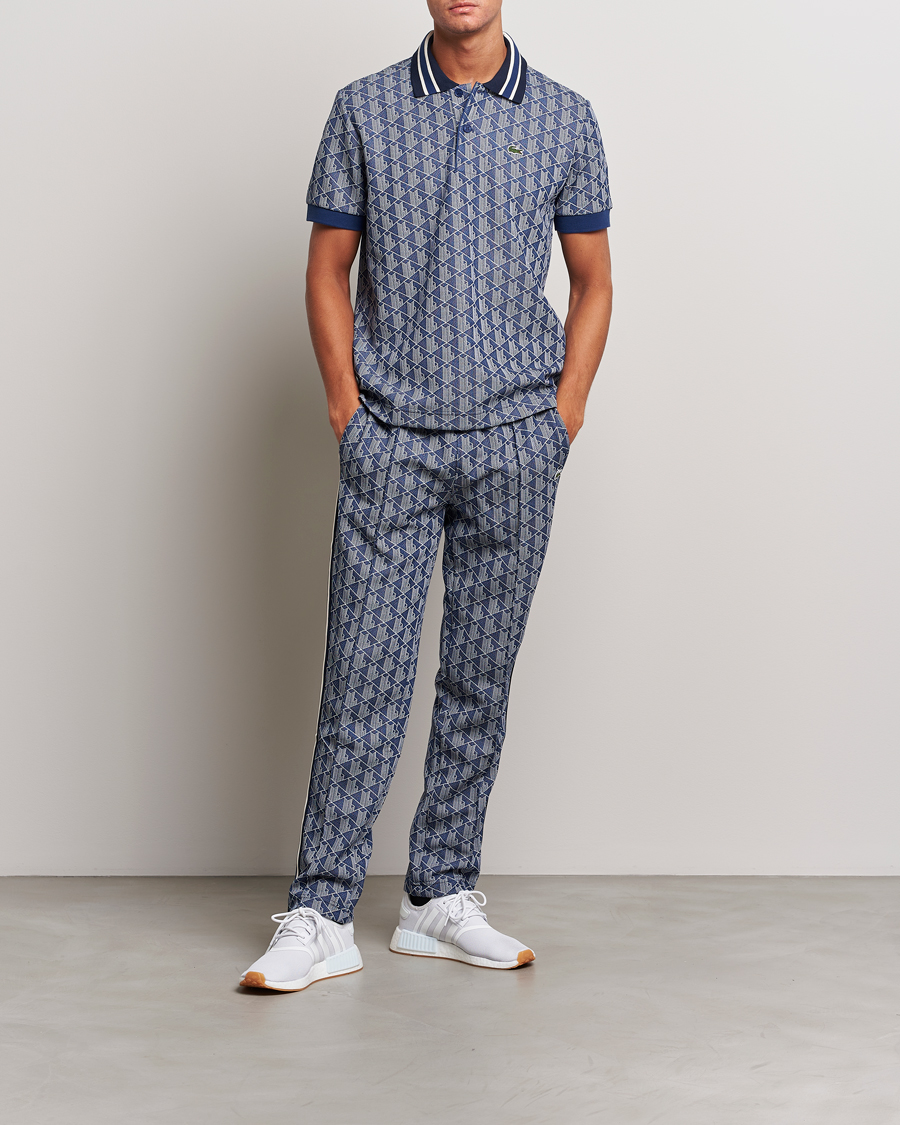 Hombres | Pantalones | Lacoste | Monogram Tracksuit Pants Methylene/Flour