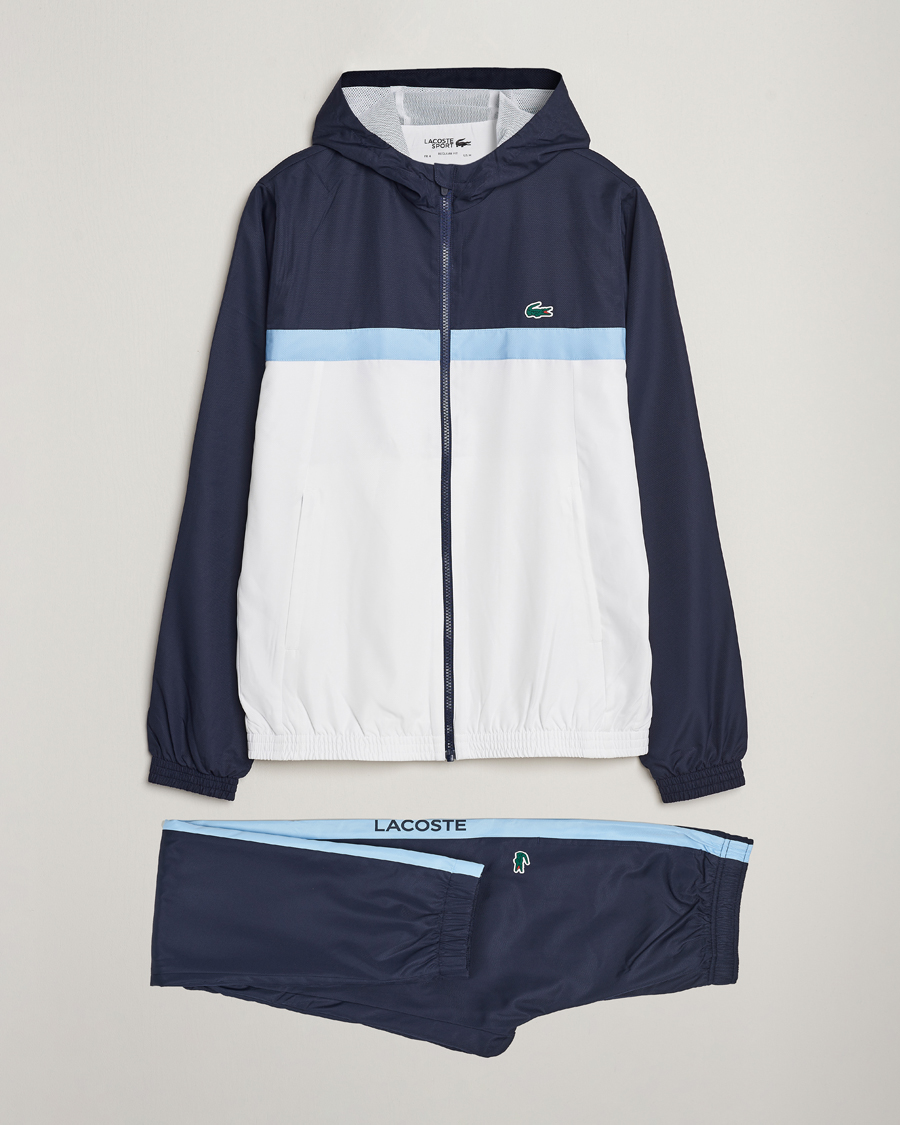 Hombres | Pantalones | Lacoste Sport | Tennis Tracksuit Set Navy/Blue/White