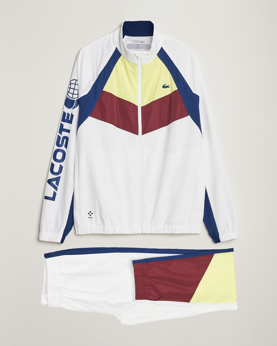 Hombres | Pantalones | Lacoste Sport | Retro Tennis Tracksuit Set White Multi