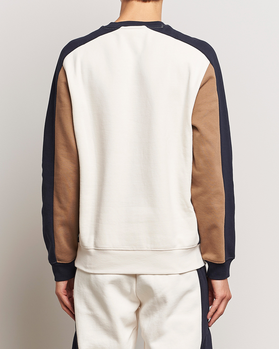 Hombres | Jerséis y prendas de punto | Lacoste | Colorblocked Crew Neck Sweatshirt Lapland/Cookie
