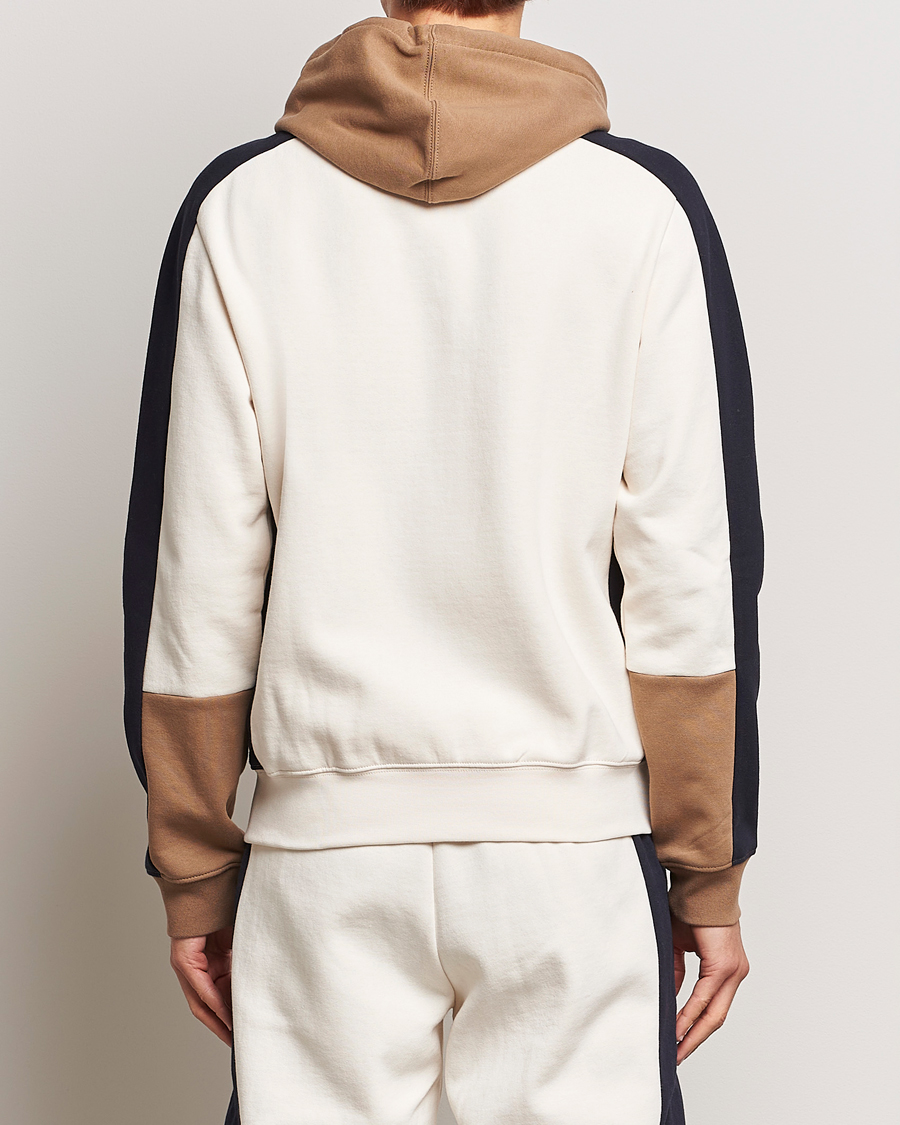 Hombres | Jerséis y prendas de punto | Lacoste | Colorblocked Full Zip Hoodie Lapland/Cookie