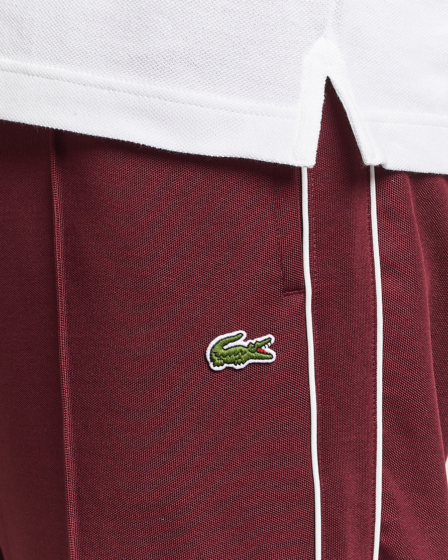Hombres | Pantalones | Lacoste | Trackpants Dark Red