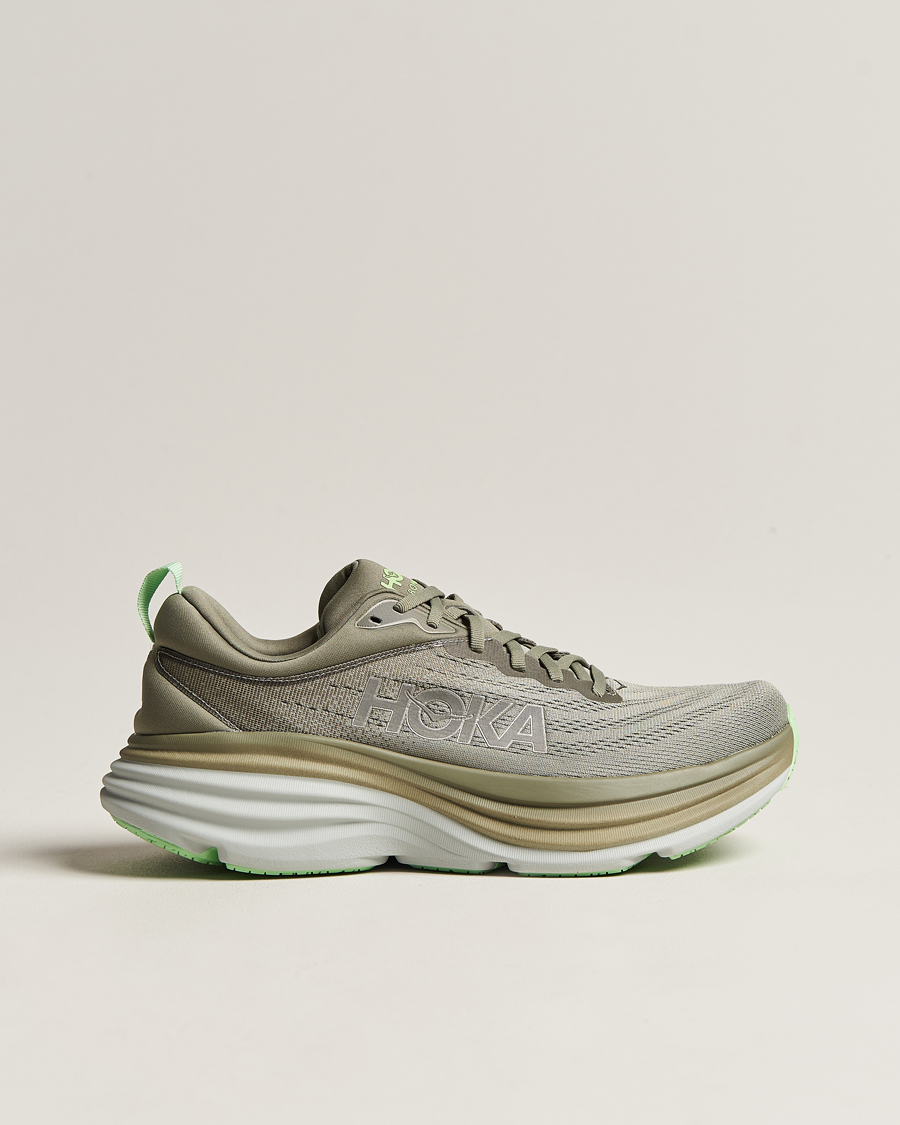 Hombres | Hoka Bondi 8 Olive Haze/Mercury | Hoka | Bondi 8 Olive Haze/Mercury