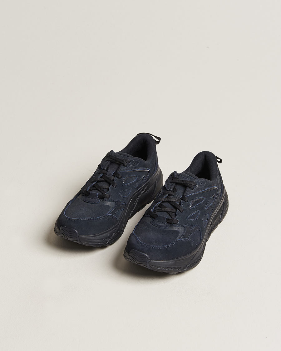 Hombres | Hoka Clifton L Suede Black | Hoka | Clifton L Suede Black
