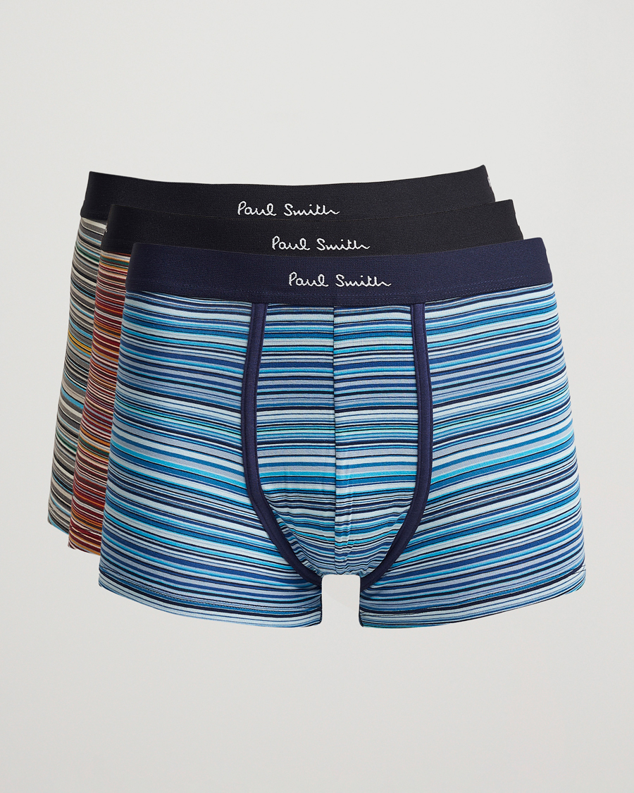 Hombres | Ropa interior y calcetines | Paul Smith | 3-Pack Trunk Multistripes
