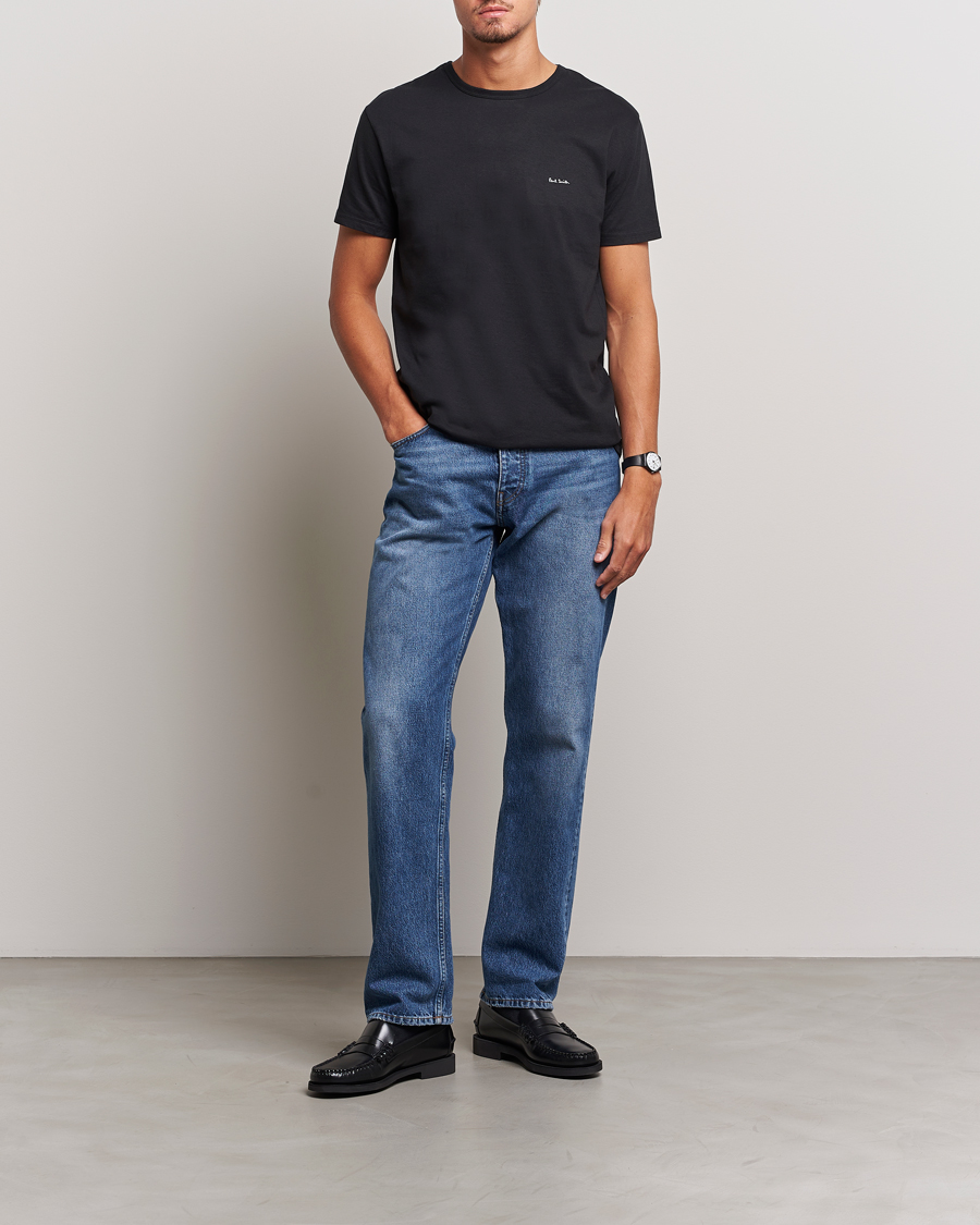 Hombres | Camisetas | Paul Smith | 3-Pack Crew Neck T-Shirt Black/Grey/White