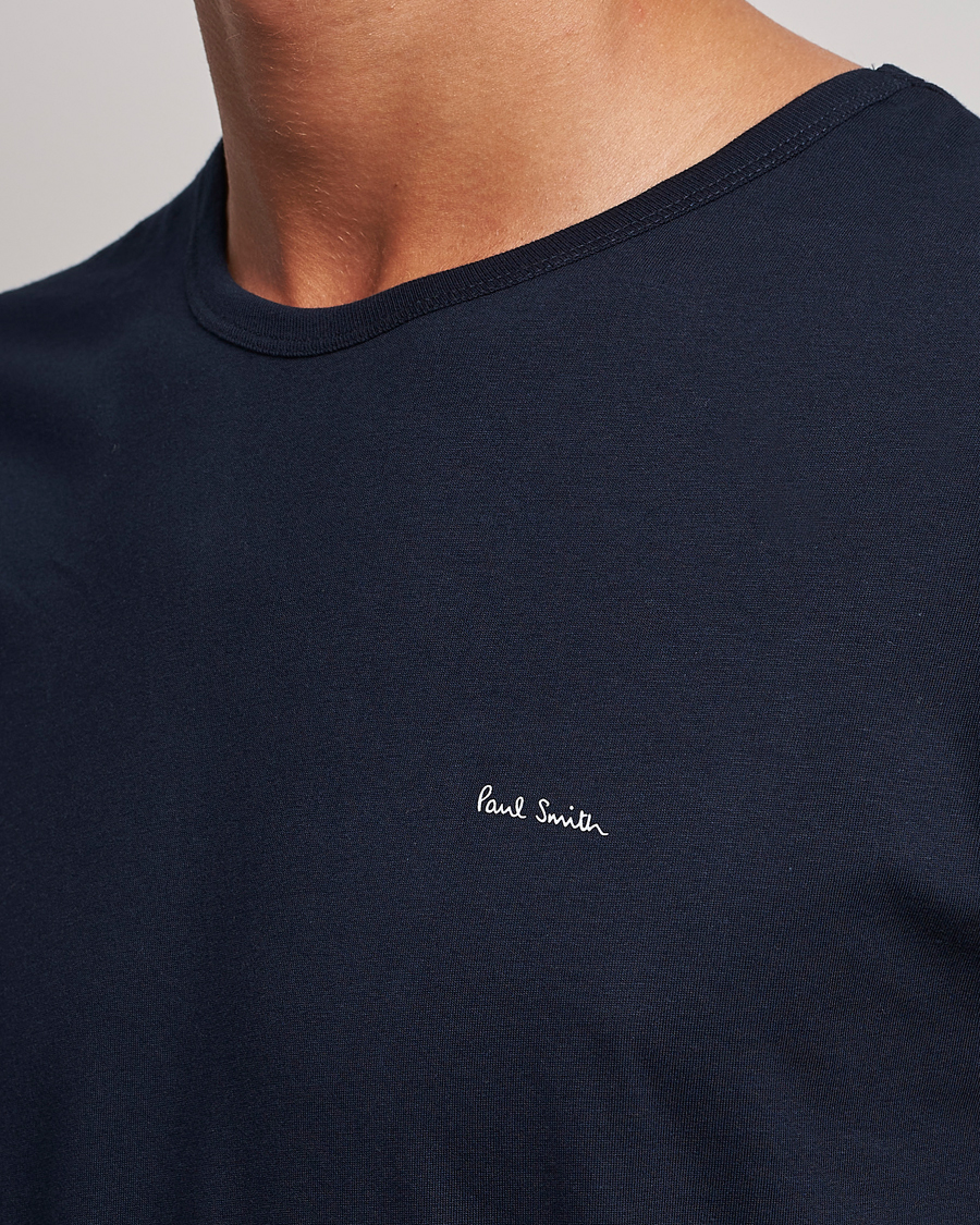Hombres | Camisetas | Paul Smith | 3-Pack Crew Neck T-Shirt Black/Navy/White