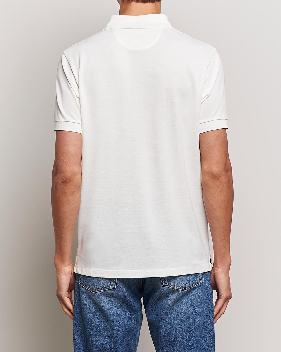 Hombres | Polos | Paul Smith | Placket Stripe Polo White