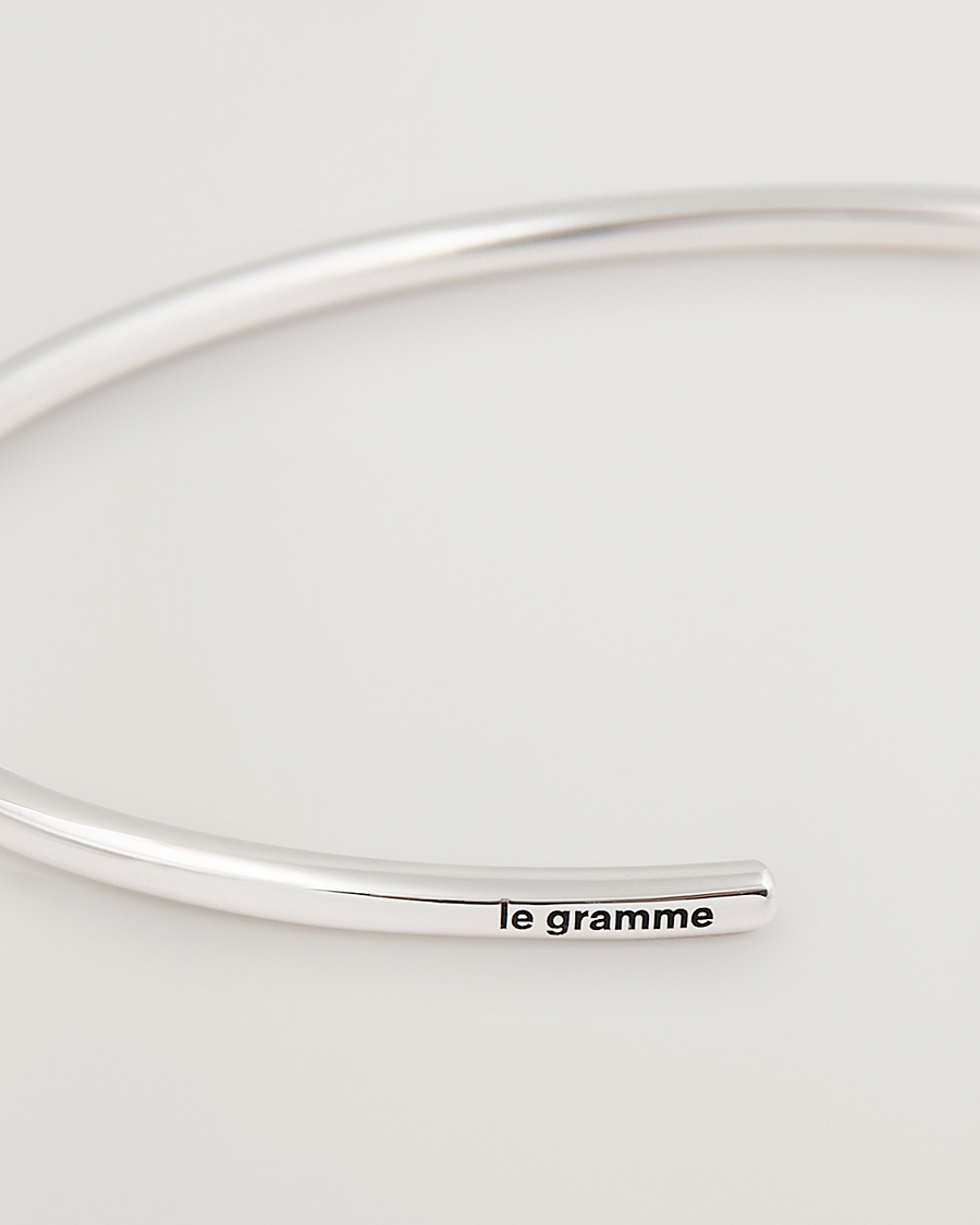Hombres | LE GRAMME Bangle Bracelet Polished Sterling Silver 7g | LE GRAMME | Bangle Bracelet Polished Sterling Silver 7g