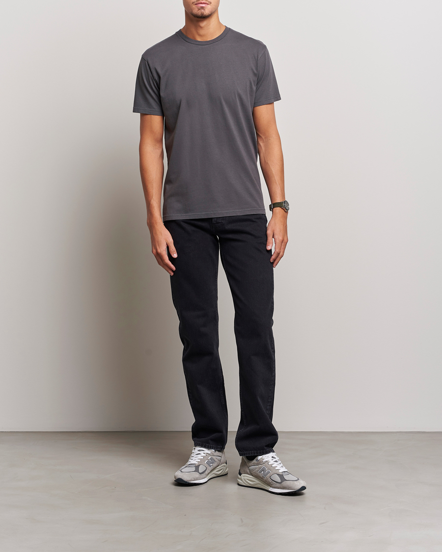Hombres | Camisetas | Colorful Standard | Classic Organic T-Shirt Lava Grey