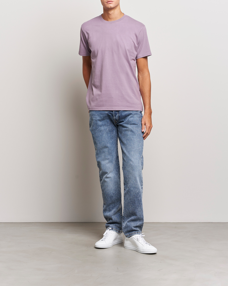 Hombres | Camisetas | Colorful Standard | Classic Organic T-Shirt Purple Haze