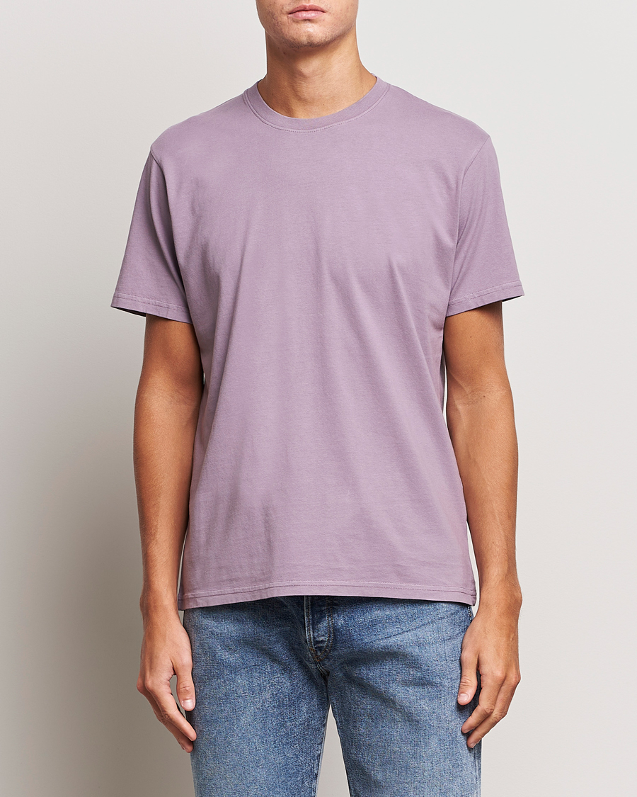 Hombres | Camisetas | Colorful Standard | Classic Organic T-Shirt Purple Haze