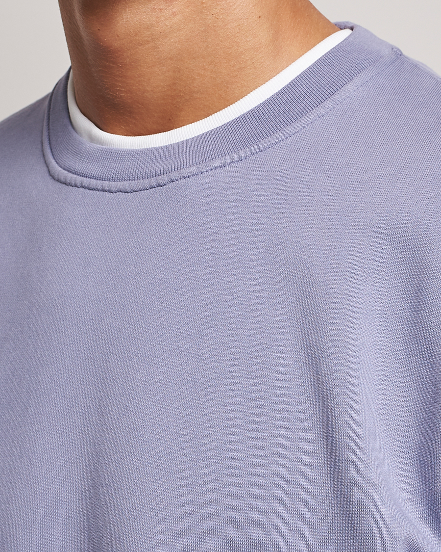 Hombres | Jerséis y prendas de punto | Colorful Standard | Classic Organic Crew Neck Sweat Purple Haze