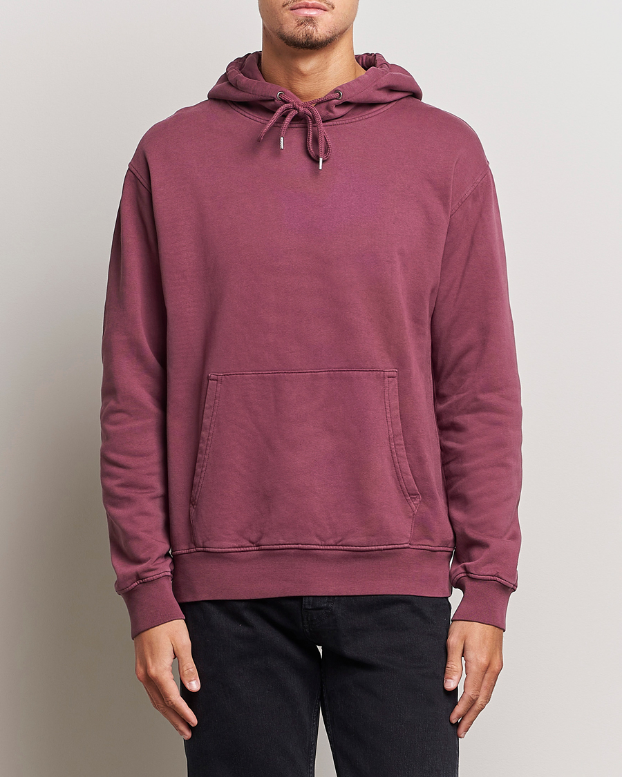 Hombres |  | Colorful Standard | Classic Organic Hood Dusty Plum