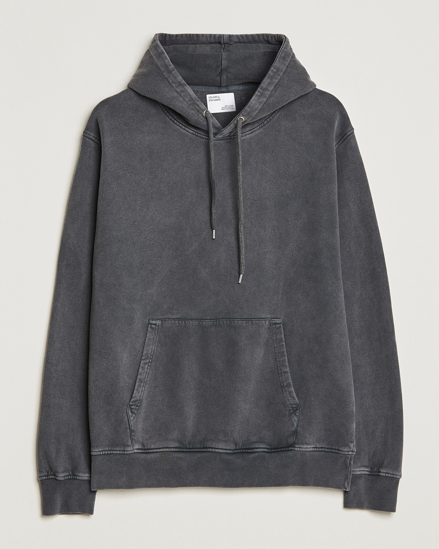 Hombres | Jerséis y prendas de punto | Colorful Standard | Classic Organic Hood Faded Black