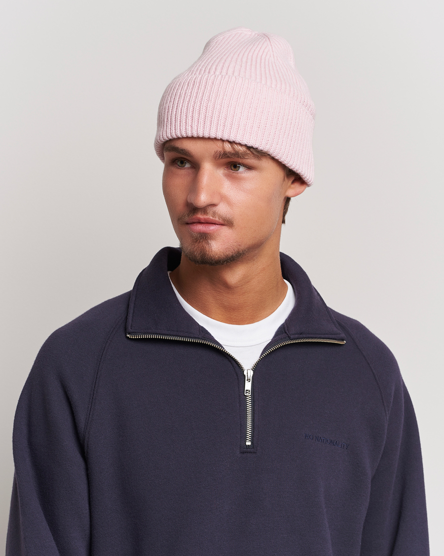 Hombres |  | Colorful Standard | Merino Wool Beanie Faded Pink