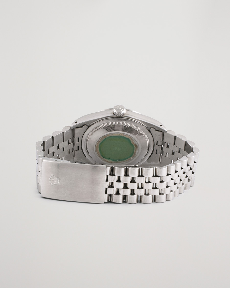 Hombres | Rolex Pre-Owned Datejust 16200 Oystert Perpetual Steel White Steel White | Rolex Pre-Owned | Datejust 16200 Oystert Perpetual Steel White Steel White