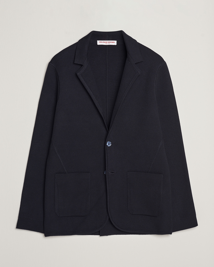 Hombres | Blazers | Orlebar Brown | Rainer Merino Blazer Night Iris