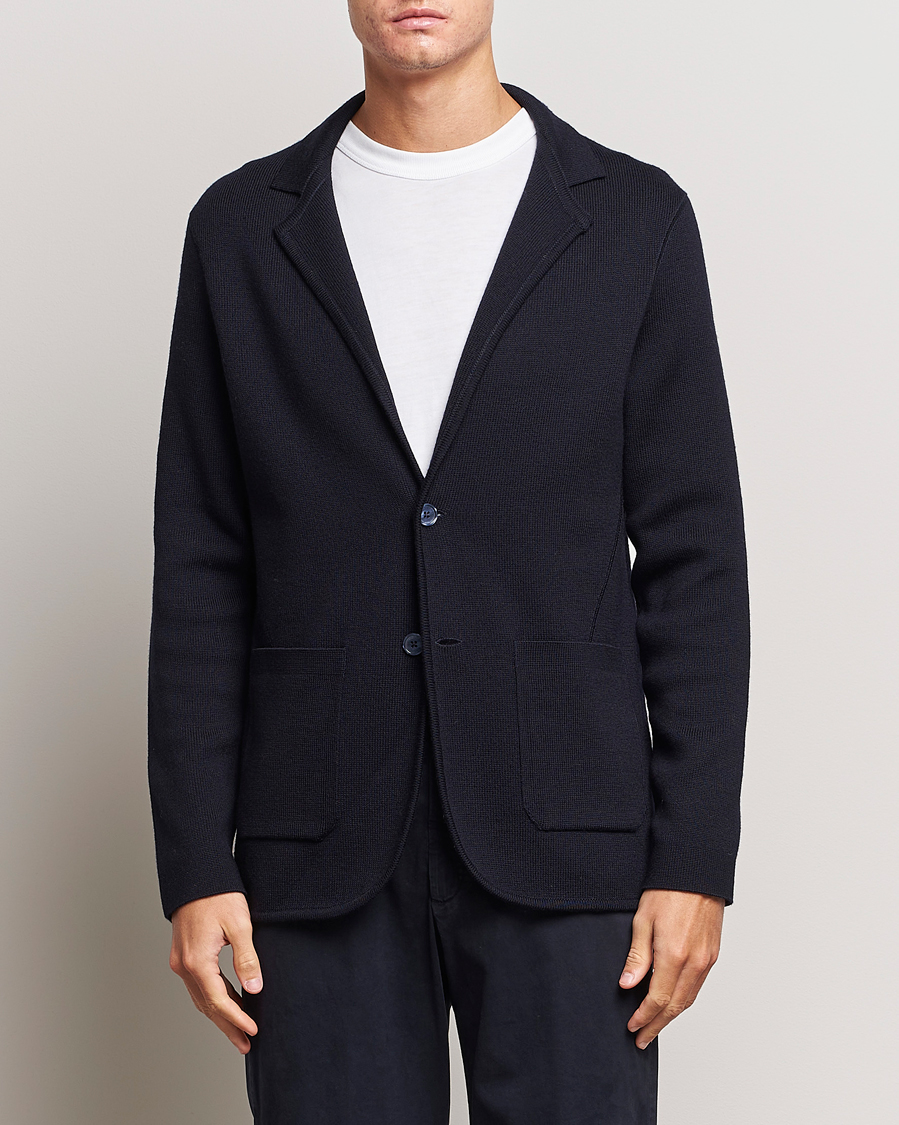 Hombres | Blazers | Orlebar Brown | Rainer Merino Blazer Night Iris