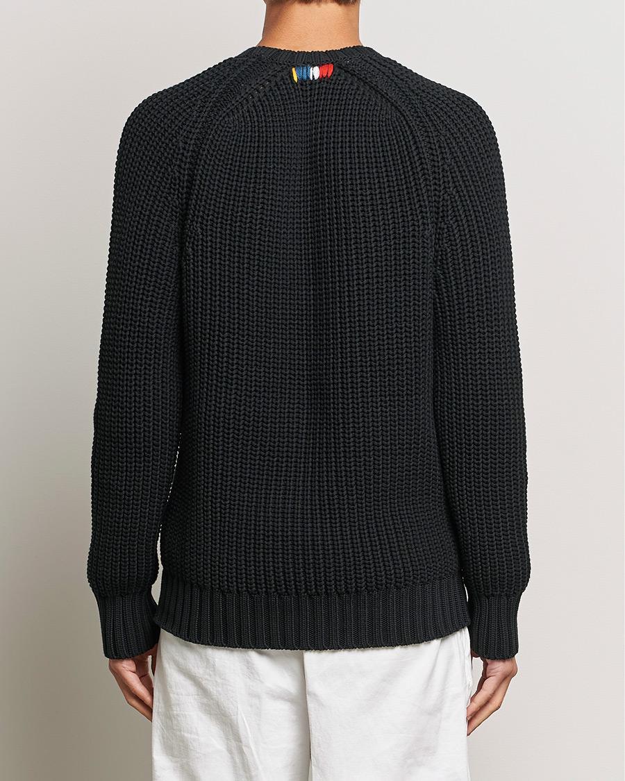 Hombres | Jerséis y prendas de punto | Orlebar Brown | Lipen Cable Sweater Black