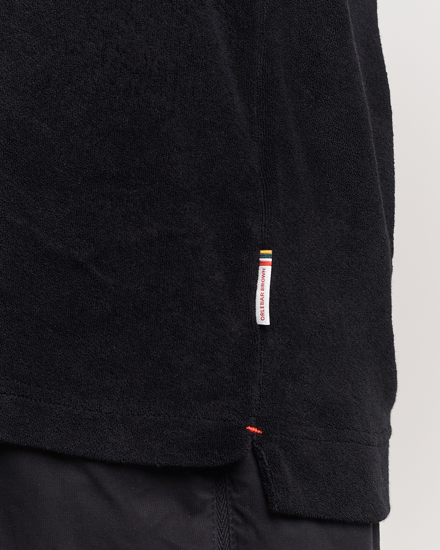 Hombres | Polos | Orlebar Brown | Terry Polo Black