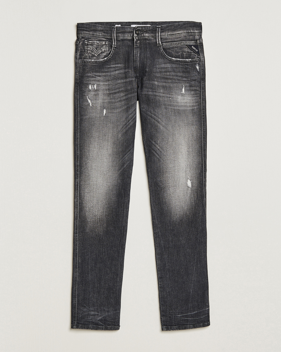 Hombres | Vaqueros | Replay | Anbass 5 Years Wash Jeans Grey Black