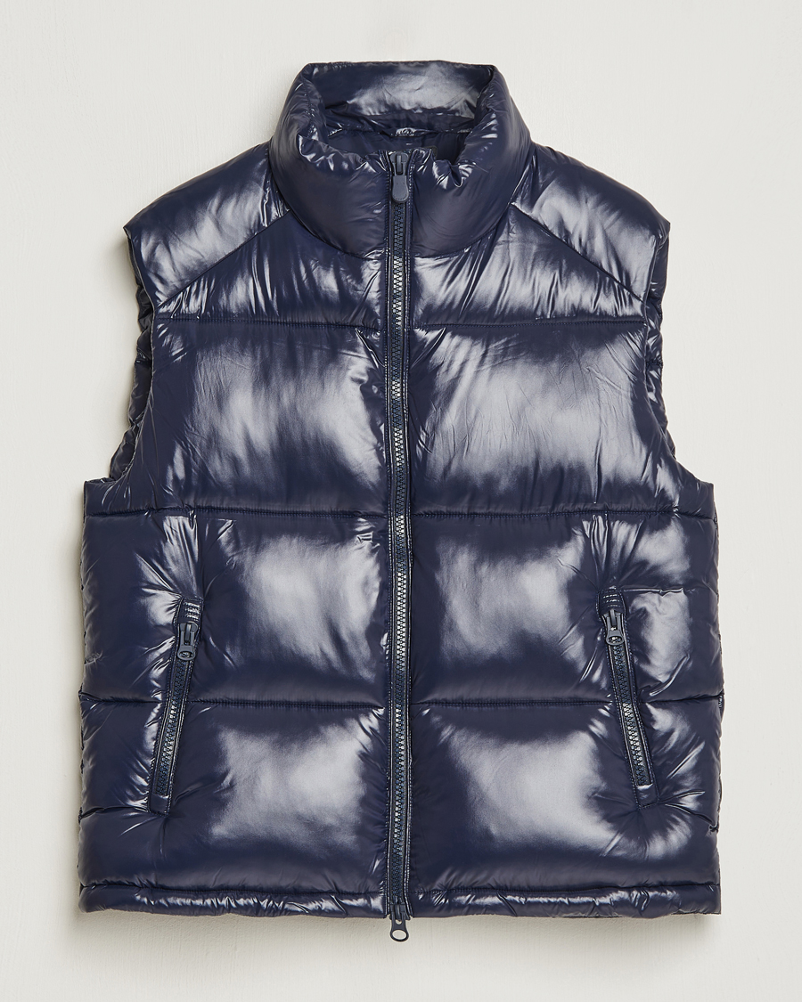 Hombres | Abrigos y chaquetas | Save The Duck | Ailantus Padded Puffer Vest Blue Black