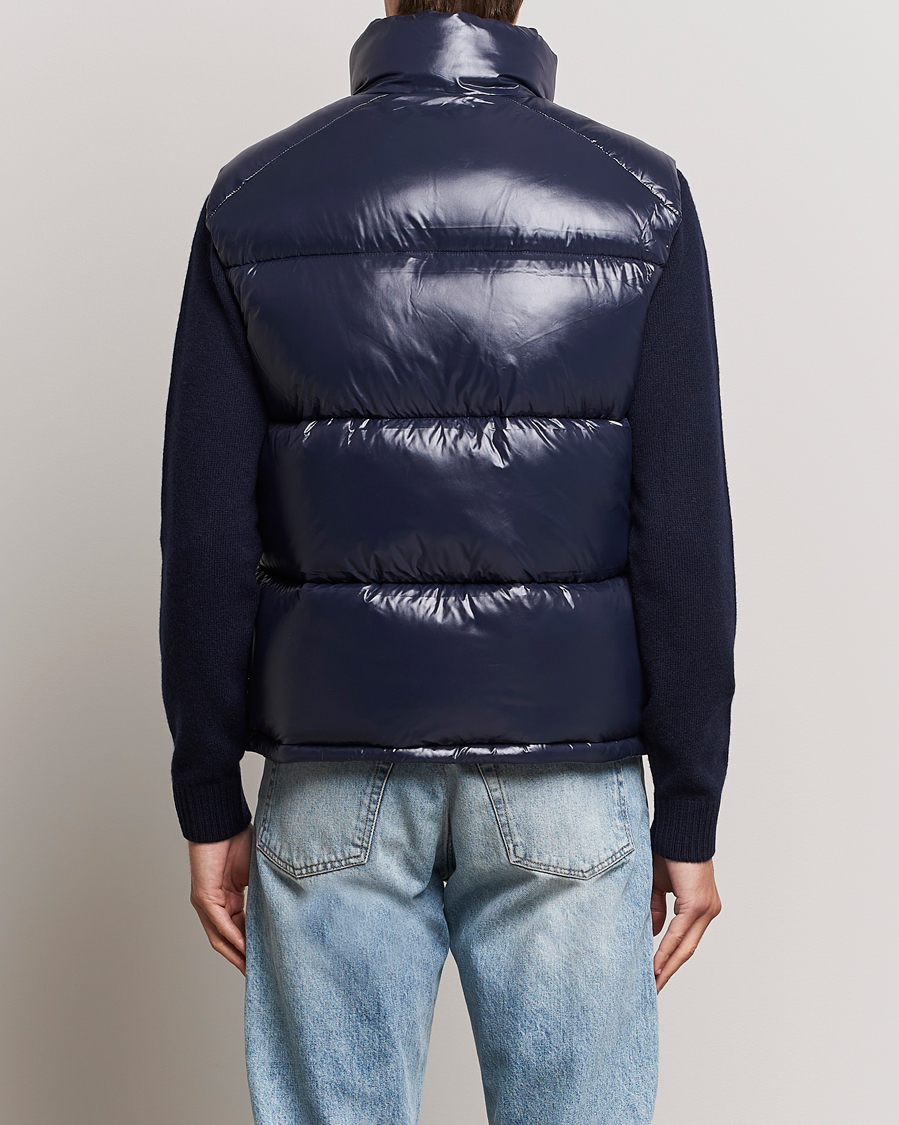 Hombres | Abrigos y chaquetas | Save The Duck | Ailantus Padded Puffer Vest Blue Black