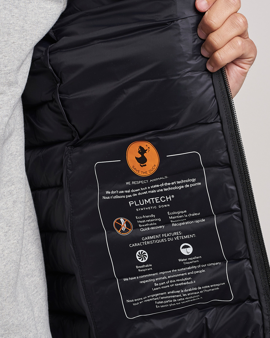 Hombres | Abrigos y chaquetas | Save The Duck | Rhus Matt Lightweight Vest Black