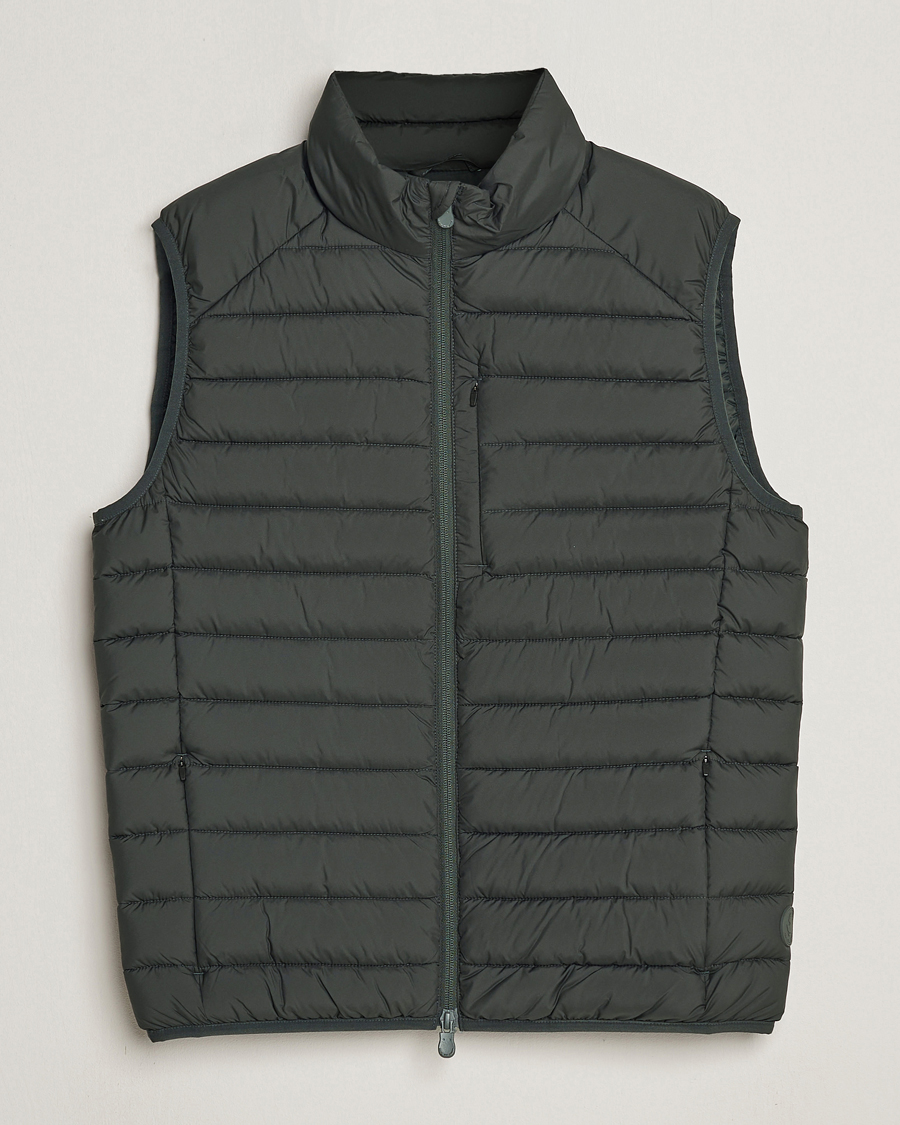 Hombres | Abrigos y chaquetas | Save The Duck | Rhus Matt Lightweight Vest Green Black