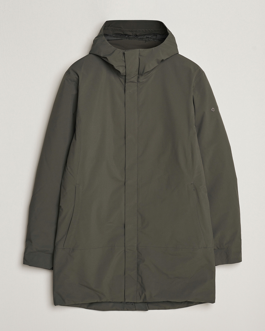 Hombres | Abrigos y chaquetas | Scandinavian Edition | Loft Waterproof Padded Coat Dark Olive