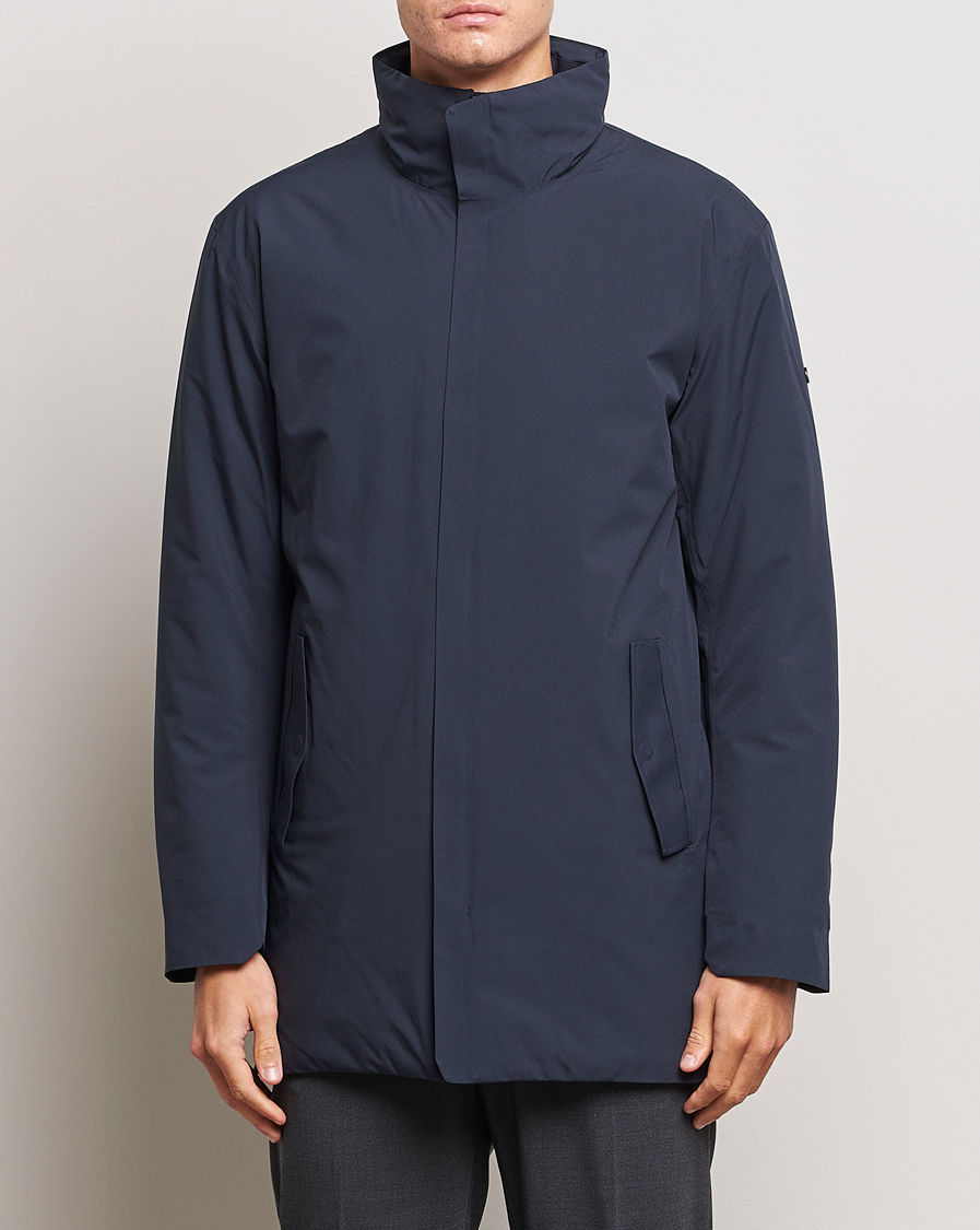 Hombres | Abrigos y chaquetas | Scandinavian Edition | Town Waterproof Lightweight Coat Midnight Blue
