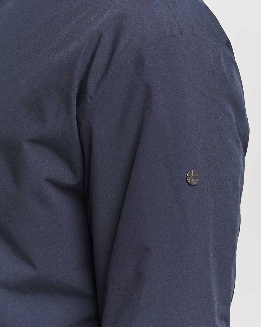 Hombres | Abrigos y chaquetas | Scandinavian Edition | Town Waterproof Lightweight Coat Midnight Blue