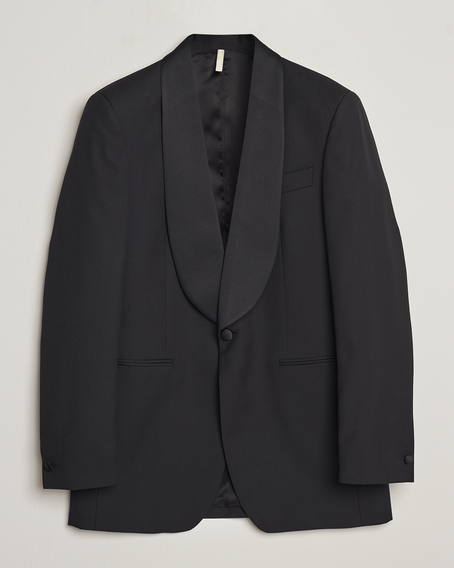 Hombres | Blazers | Sunflower | Shawl Collar Tuxedo Jacket Black