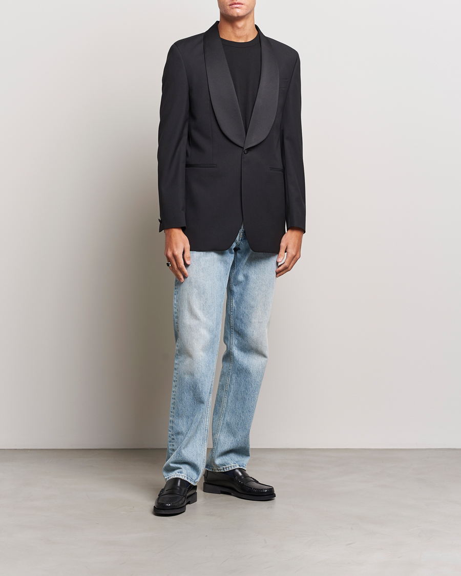 Hombres | Blazers | Sunflower | Shawl Collar Tuxedo Jacket Black