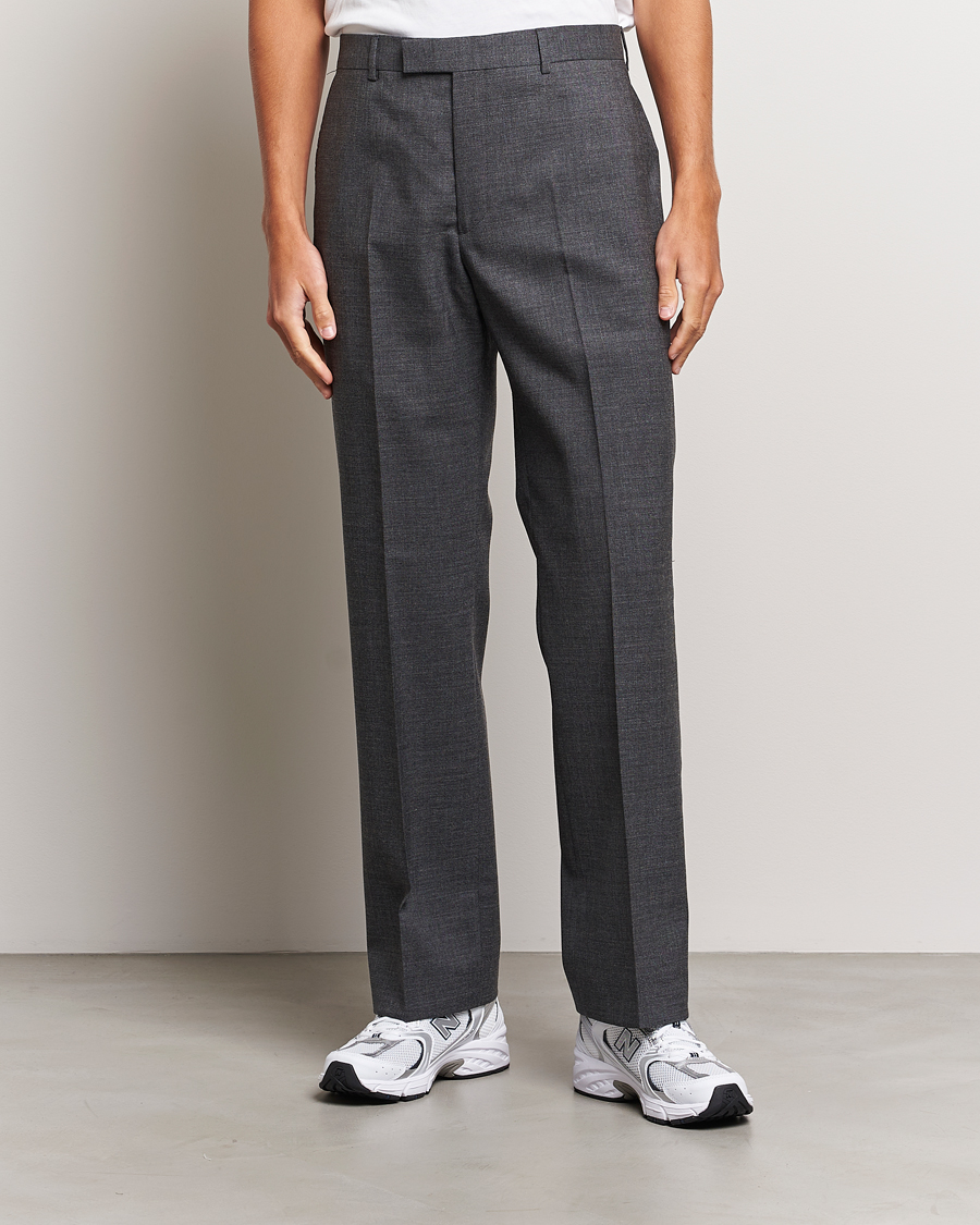 Hombres | Pantalones | Sunflower | Straight Wool Trousers Antracite