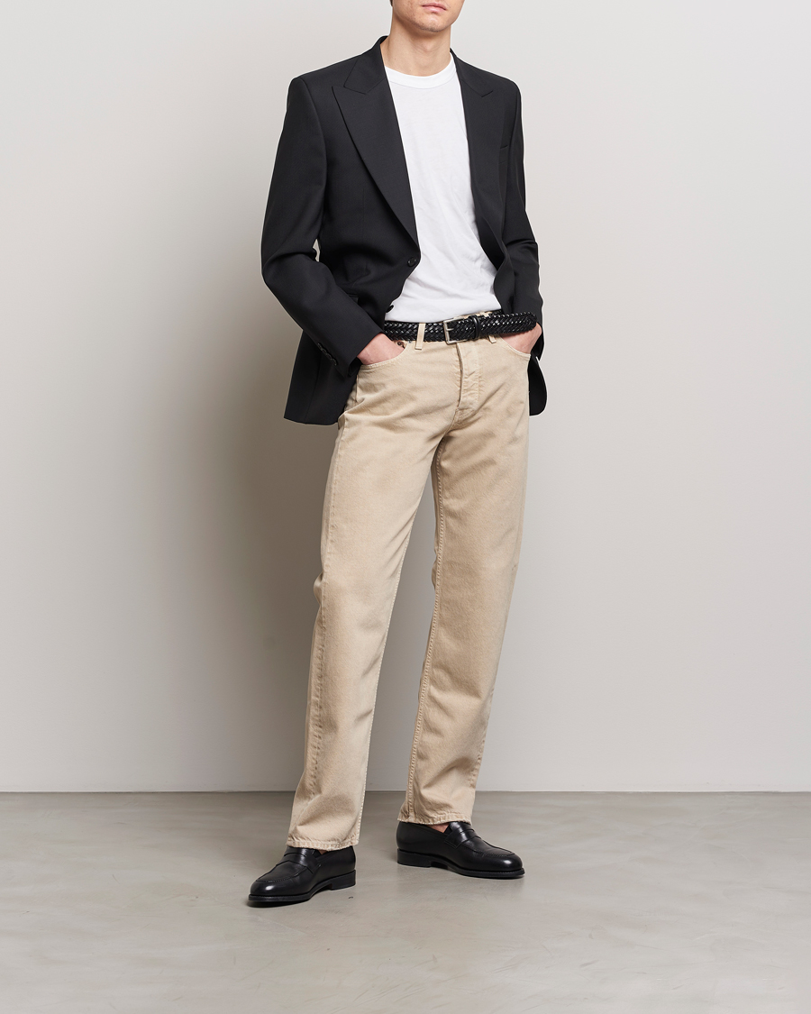 Hombres | Blazers | Sunflower | Single Breasted Wool Blazer Black